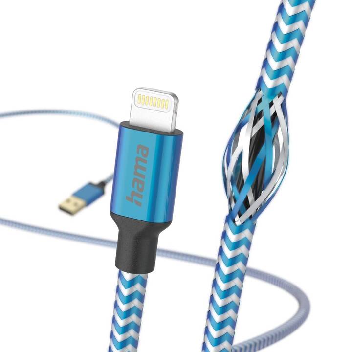 HAMA Refelctive Kabel (Lightning, USB Typ-A, 1.5 m)