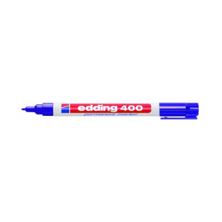 EDDING Permanent Marker 400 (Violett, 1 Stück)