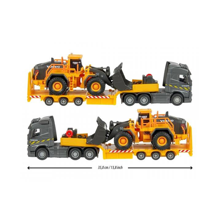 MAJORETTE Volvo Truck + Wheel Loader Camion