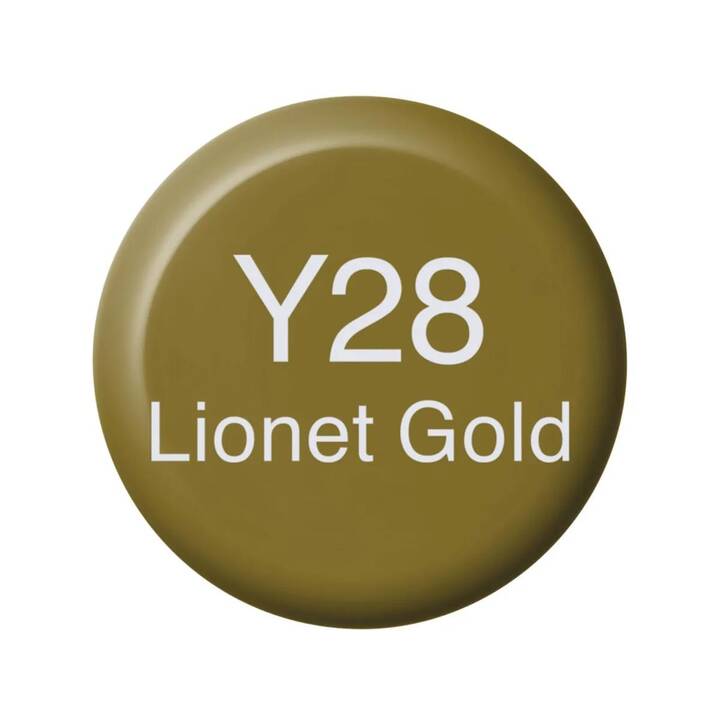 COPIC Tinte Y28 Lionet Gold (Grüngold, 12 ml)