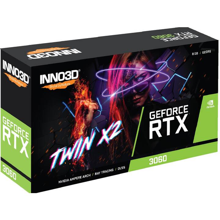 INNO3D  TWIN X2 OC Nvidia GeForce RTX 3060 (8 GB)