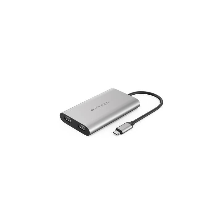 HYPER Drive Dual 4K Video-Adapter (USB Typ-C)