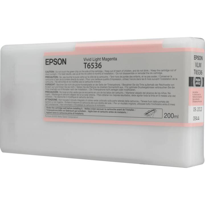 EPSON C13T653600 (Magenta, Light Magenta, Vivid Light Magenta, 1 Stück)