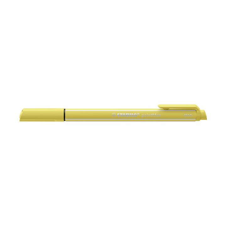 STABILO PointMax Penna a fibra (Giallo chiaro, 1 pezzo)