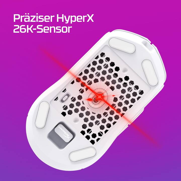 HYPERX Pulsefire Haste 2 Wireless Maus (Kabel, Gaming)
