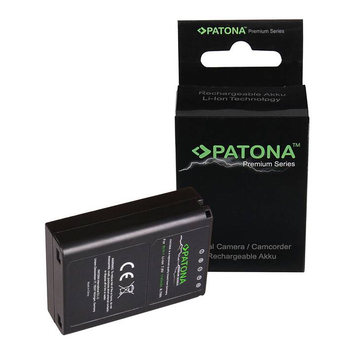 PATONA Olympus PS-BLN-1 Kamera-Akku (Lithium-Ionen, 1140 mAh)