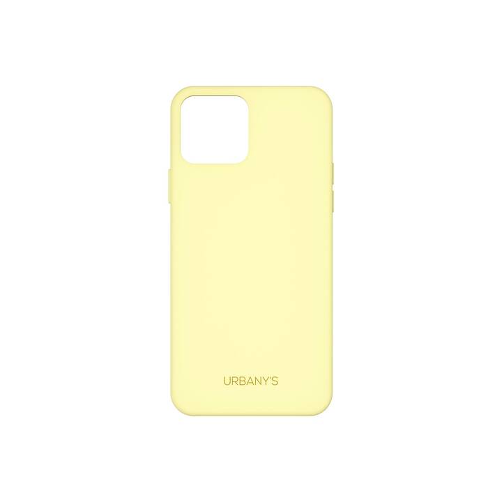 URBANY'S Backcover Bitter Lemon (iPhone 14 Plus, Einfarbig, Gelb)