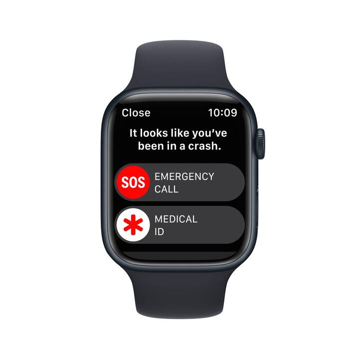 APPLE Watch Series 8 GPS + Cellular (45 mm, Aluminium, GPS, 4G)