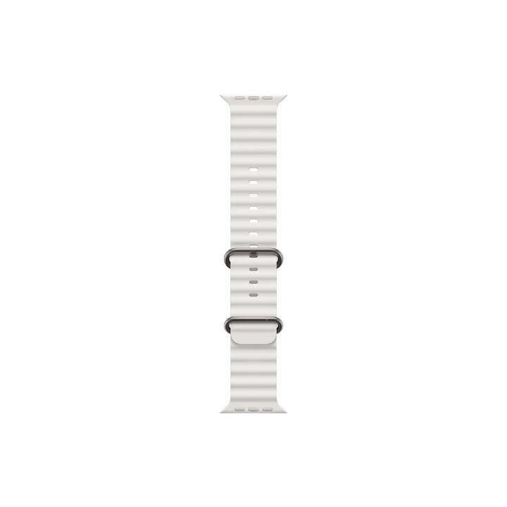 APPLE Ocean 49 mm Bracelet (Apple Watch 49 mm, Blanc)