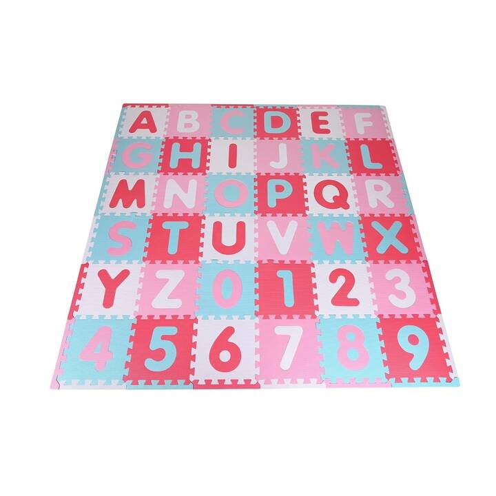 KNORRTOYS Tapis puzzle Alphabet (Façonné, 180 x 180 cm)