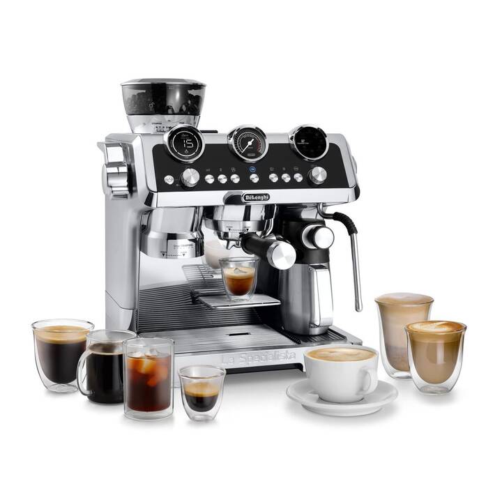 DELONGHI La Specialista Maestro Cold Brew EC9865.M (Chrom, Schwarz)