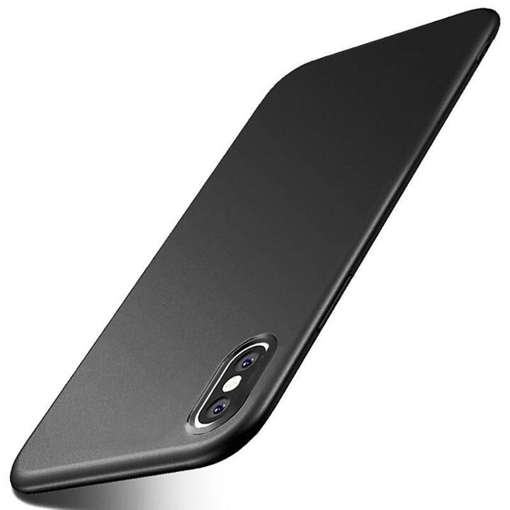 EG Coque arrière en TPU souple pour Apple iPhone X / XS 5.8" (2017) - Noir Mat - 3pcs