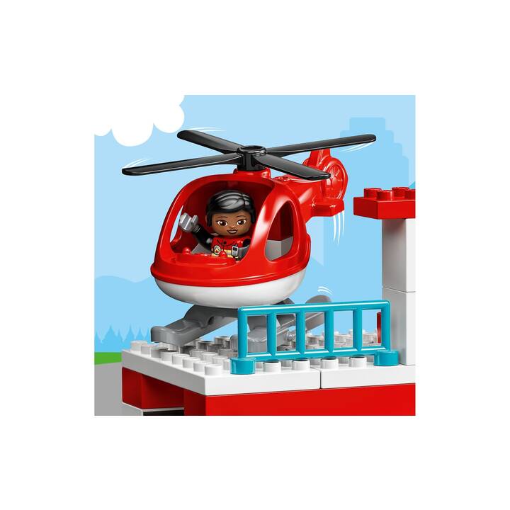 LEGO DUPLO La caserne et l’hélicoptère des pompiers (10970)