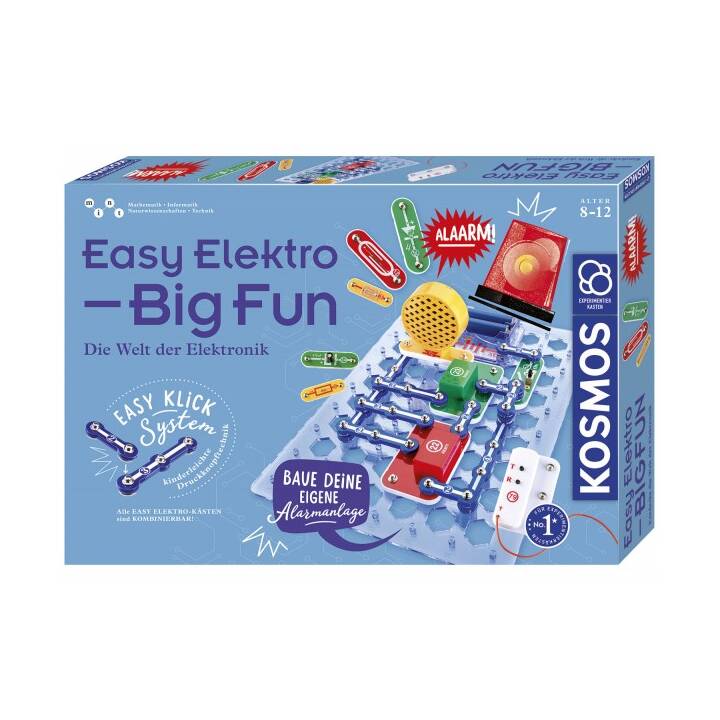 KOSMOS Easy Elektro – Big Fun Experimentierkasten (Elektronik und Energie)