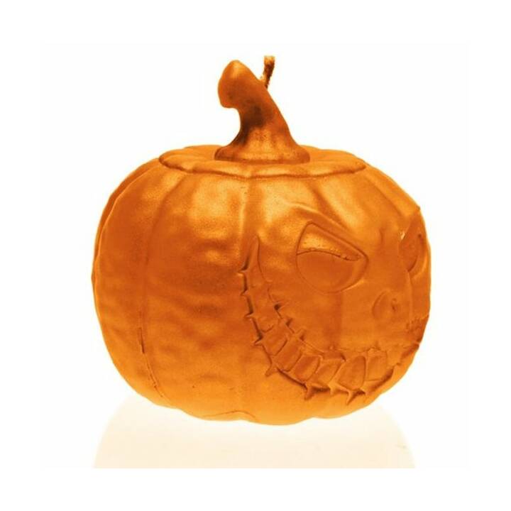 CANDELLANA Bougie à motifs Halloween (Orange)