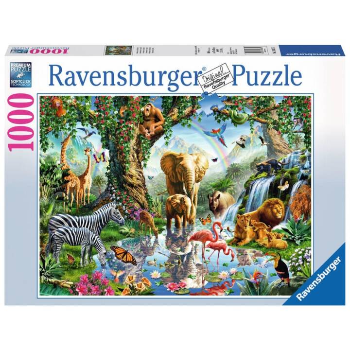 RAVENSBURGER Animaux Puzzle (1000 x)