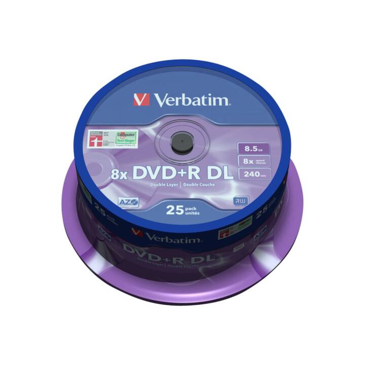 VERBATIM DVD+R (8.5 Go)