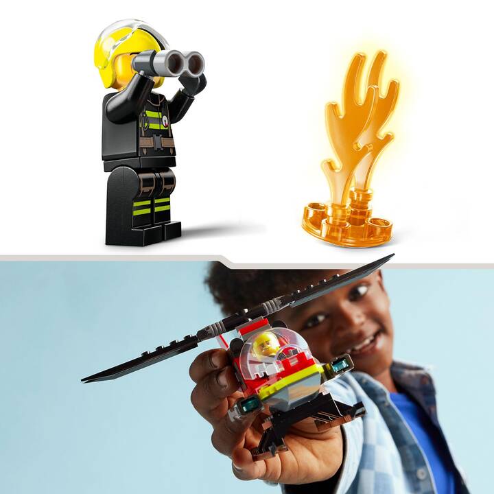 LEGO City Elicottero dei pompieri (60411)