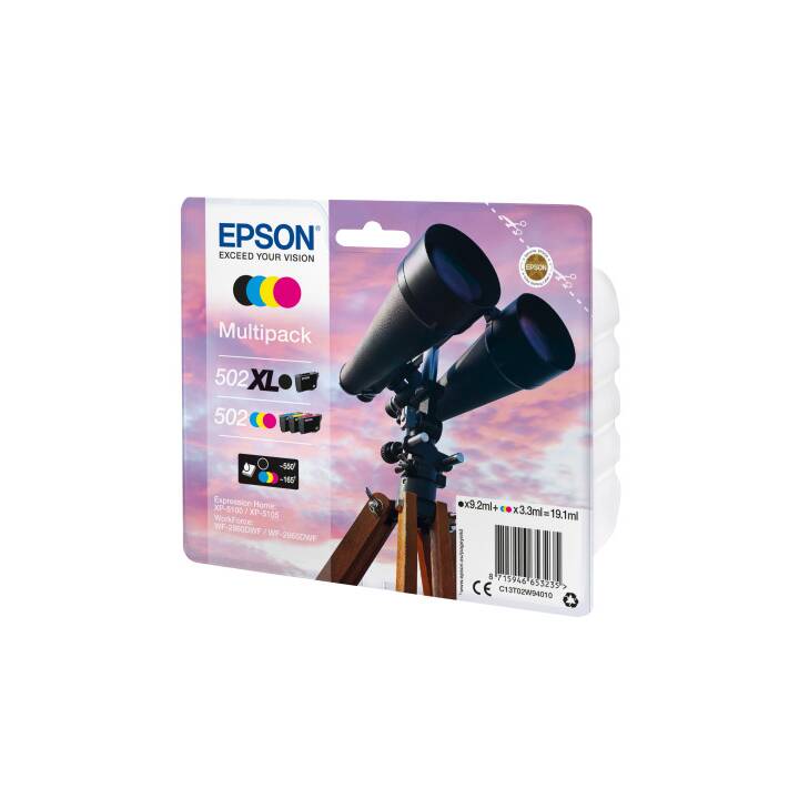 EPSON T02W940 (Giallo, Nero, Magenta, Blu, Multicolore, Multipack)