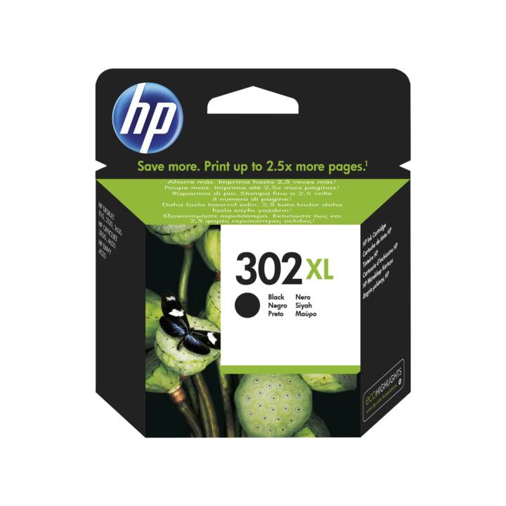 HP 302 (Noir, 1 pièce) - Interdiscount