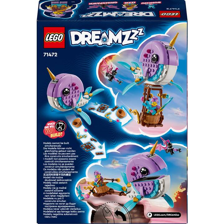 LEGO DREAMZzz Izzies Narwal-Heissluftballon (71472)