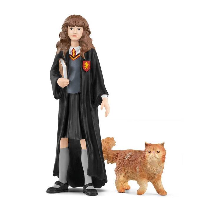 SCHLEICH Harry Potter Hermione Granger & Crookshanks Set di figure da gioco