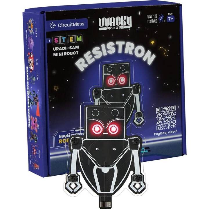 CIRCUIT MESS Wacky Robots -Resistron Set per avventuriero (Elettronica ed energia)