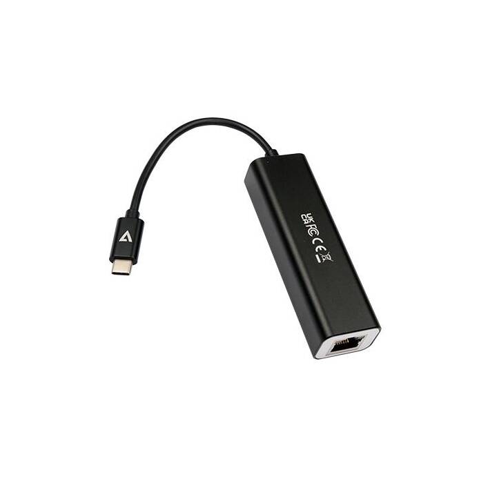 VIDEOSEVEN V7UCRJ45USB3 Adattatore (USB di tipo C, RJ-45, USB 3.0 di tipo A)