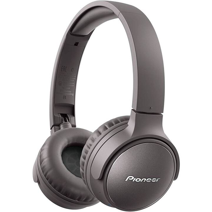 PIONEER SE-S6BN-H (On-Ear, Bluetooth 5.0, Gris)
