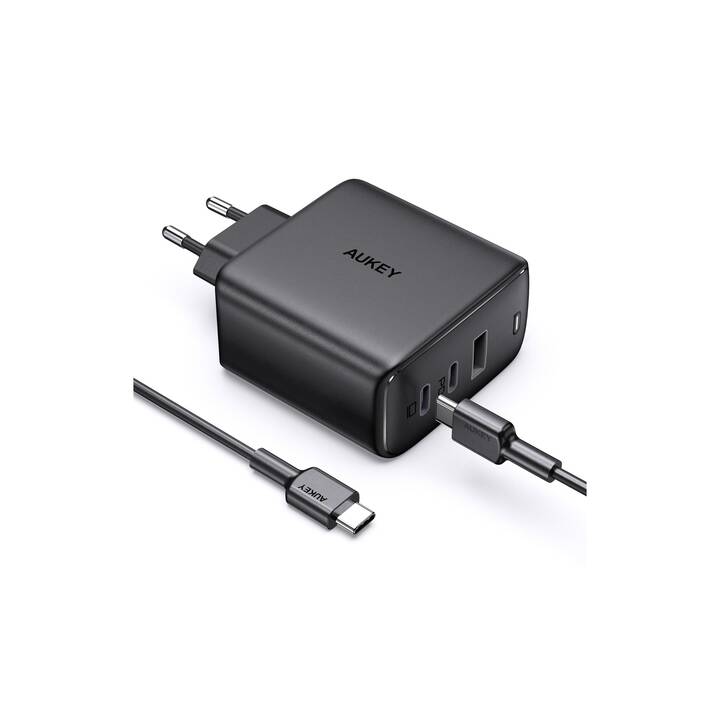 AUKEY Omnia + USB-C Cable Bloc d'alimentation universel (90 W)