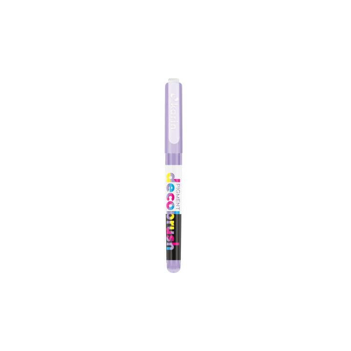 KARIN Kreativmarker Pigment Deco Brush (Violett, 1 Stück)