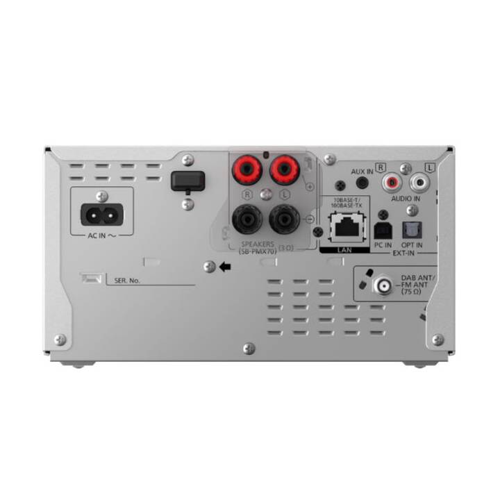 PANASONIC SC-PMX802E (Schwarz, Silber, Chromecast, Bluetooth, WiFi, CD)