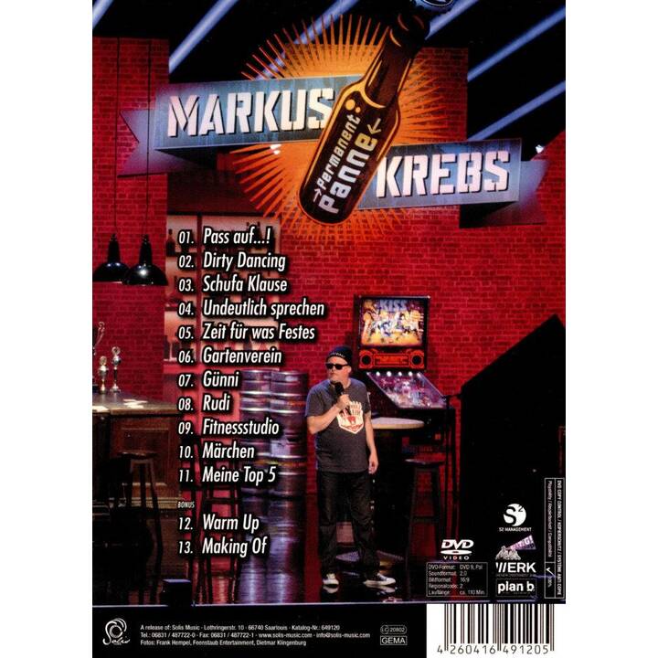 Markus Krebs - Permanent Panne live (DE)