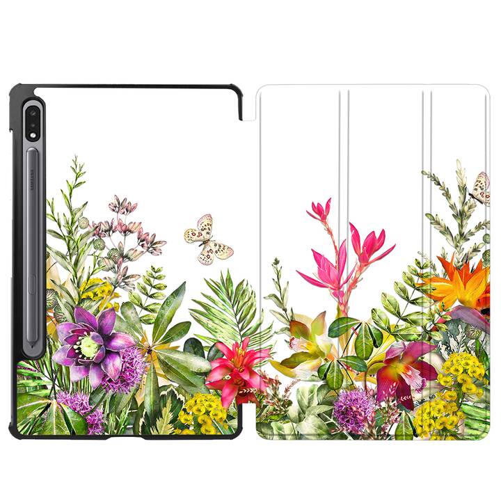 EG Custodia per Samsung Galaxy Tab S7 11" (2020) - fiori