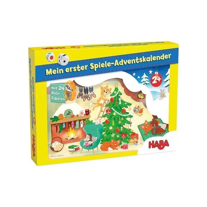 HABA Tiere Weihnachten in der Bärenhöhle Spielwaren Adventskalender