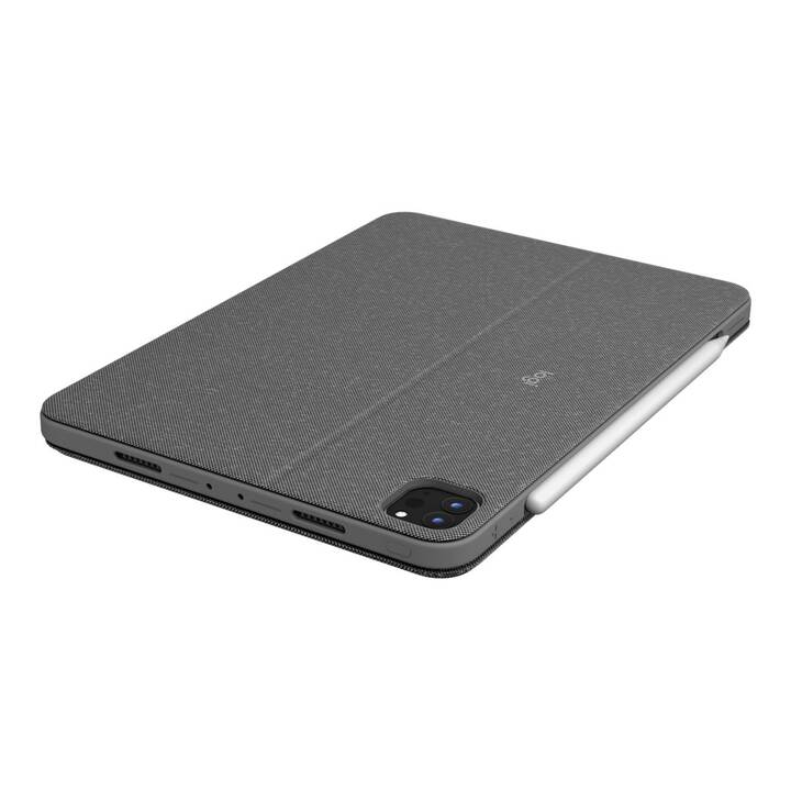 LOGITECH Combo Touch Type Cover / Tablet Tastatur (11", iPad Pro 2015, iPad Pro Gen. 2 2017, iPad Pro Gen. 3 2018, Oxford Gray)