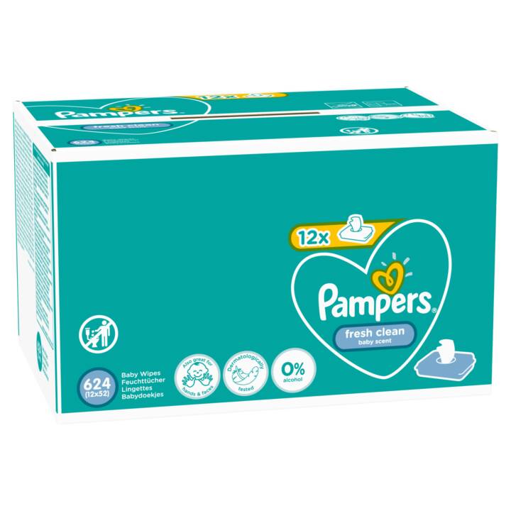 PAMPERS Fresh Clean (12 x 52 pezzo)