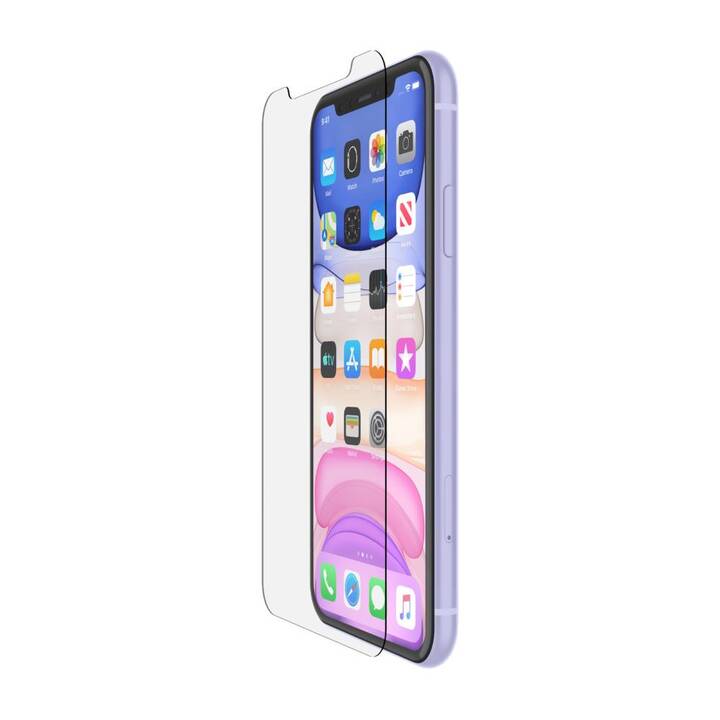BELKIN Verre de protection d'écran InvisiGlass (iPhone 11, iPhone XR, 1 pièce)