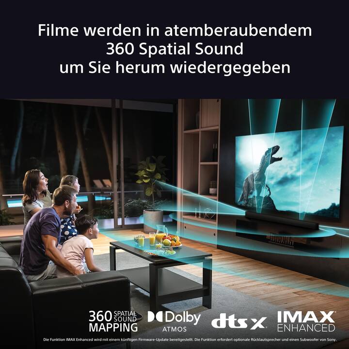 SONY BRAVIA Theatre Bar 8 (60 W, Schwarz, Surround Sound)