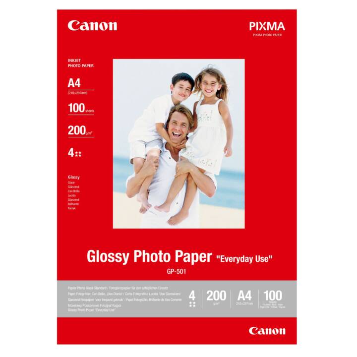 CANON GP-501 Fotopapier (100 Blatt, A4, 200 g/m2)
