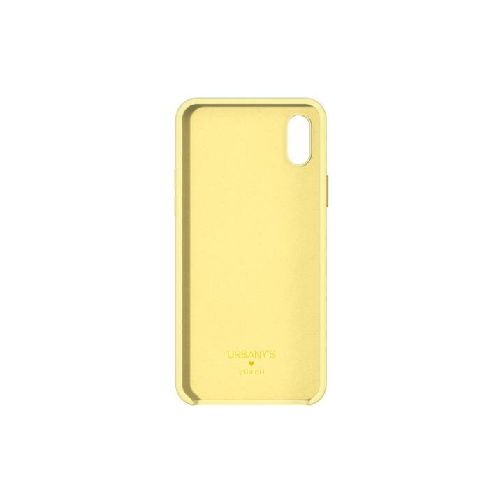 URBANY'S Backcover Bitter Lemon (iPhone X, iPhone XS, Jaune)