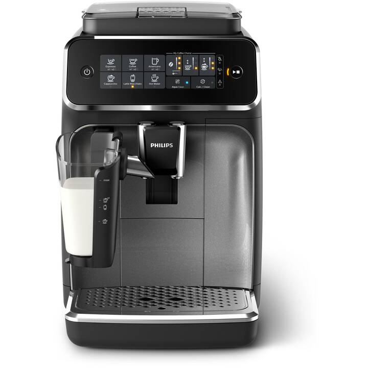PHILIPS Series 3200 EP3246/79 (Nero, Cromo, 1.8 l, Macchine caffè automatiche)