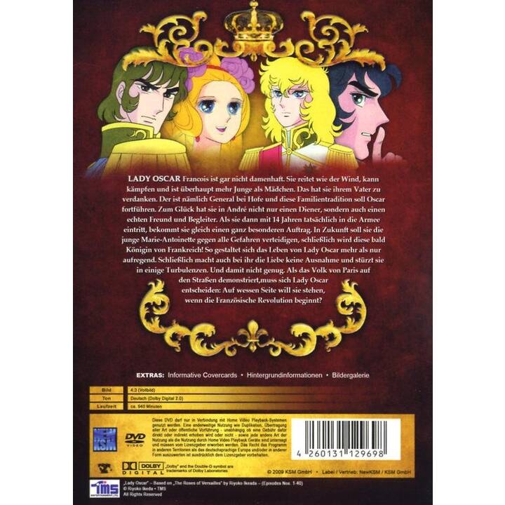 Lady Oscar - Die Rose von Versailles - Die komplette Serie (DE)
