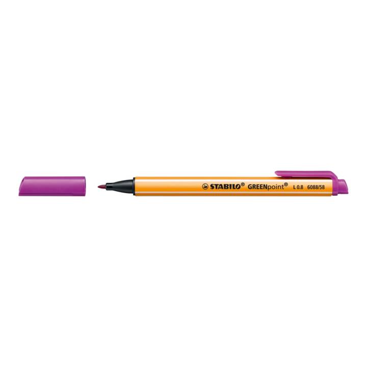 STABILO GREENpoint  Crayon feutre (Violet, 1 pièce)