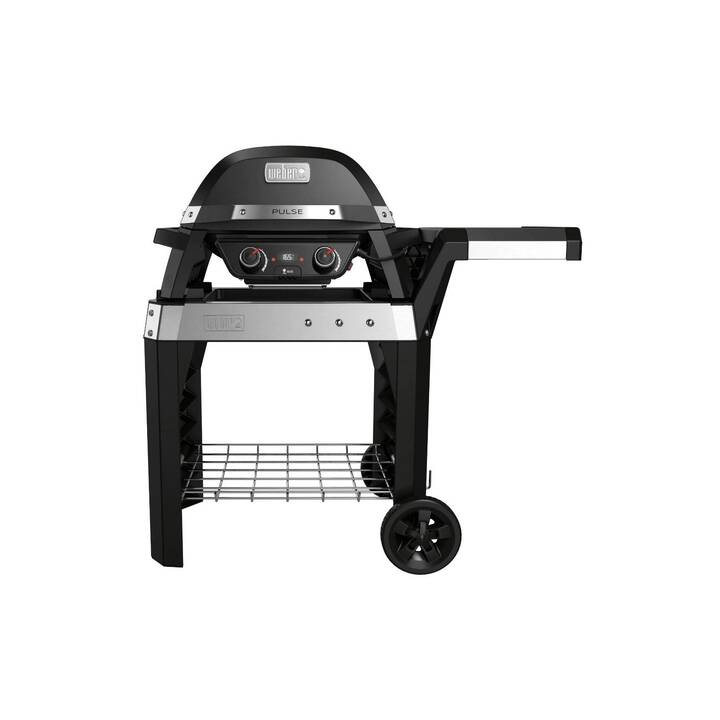 WEBER Smartgrill PULSE 2000 Grill elettrico (Nero, Alluminio)