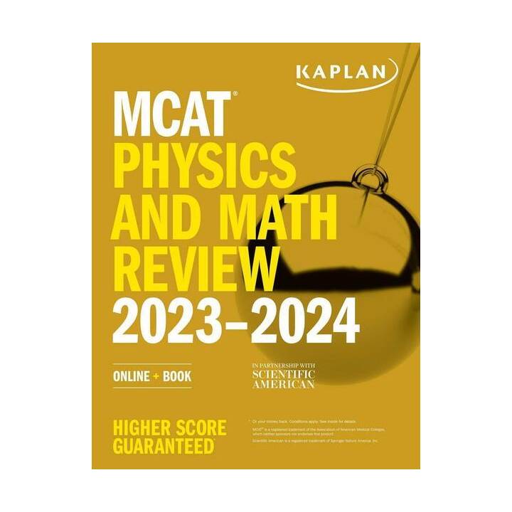 MCAT Physics and Math Review 2023-2024