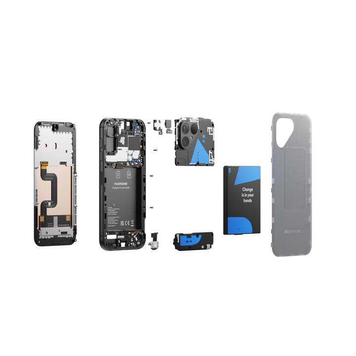 FAIRPHONE Fairphone 5 (256 GB, Transparente, 6.46", 50 MP, 5G)