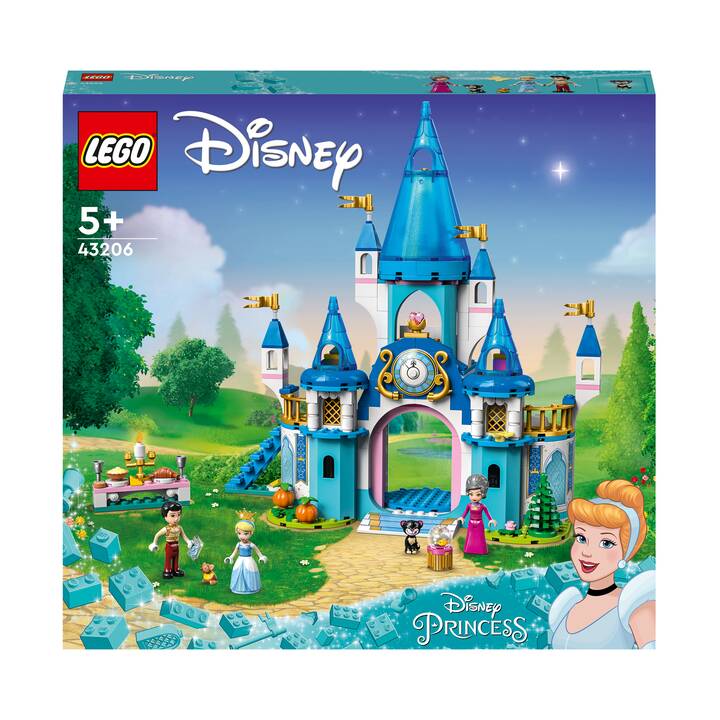 LEGO Disney Le Château de Cendrillon et du Prince Charmant (43206)