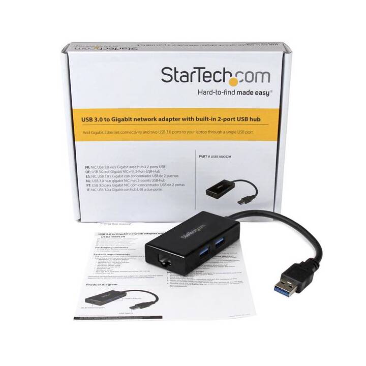 STARTECH.COM Adaptateur (USB 3.0, RJ-45)