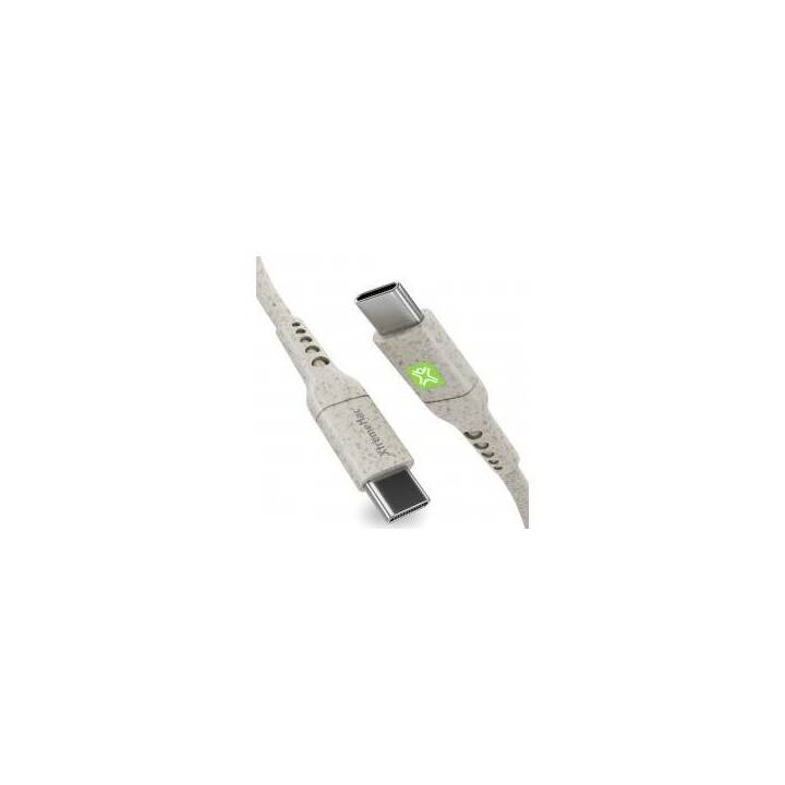 XTREMEMAC Eco Câble (USB C, USB de type C, 2 m)